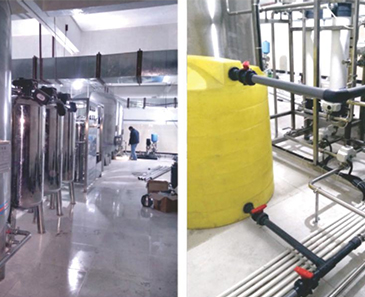 中八社区直饮水项目现场