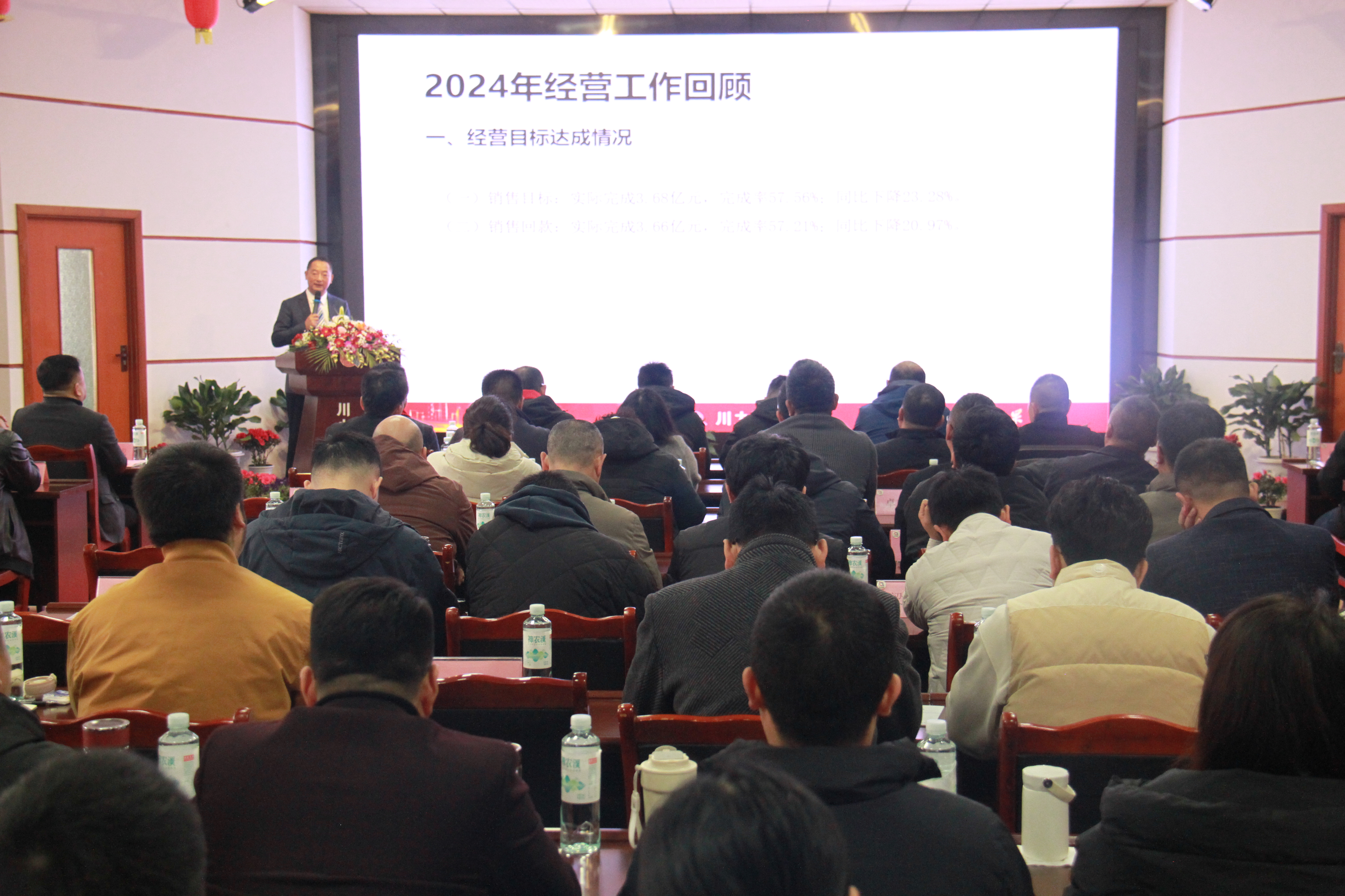 张伟宣讲《川力智能2025年经营规划》